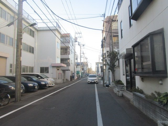 大田区仲池上２丁目の倉庫の周辺