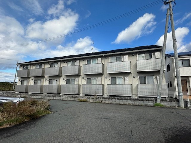 北上市さくら通り５丁目の一棟アパートの外観|Ⅲ