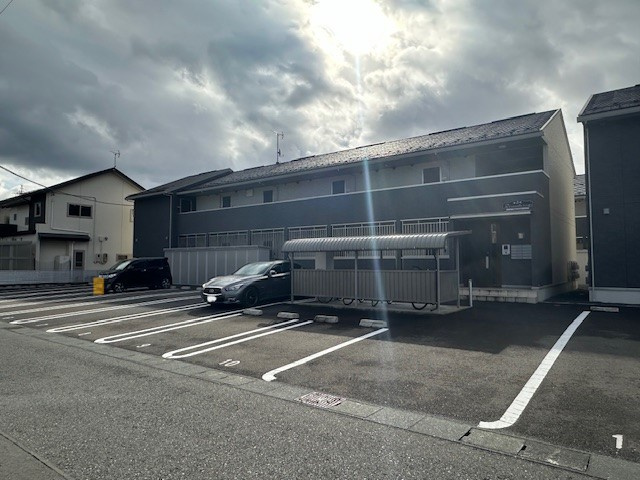 北上市さくら通り５丁目の一棟アパートの外観