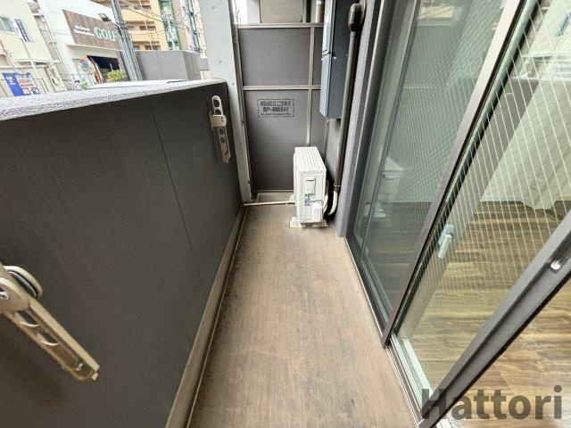 RIDGEガーデン江坂Ⅰのバルコニー