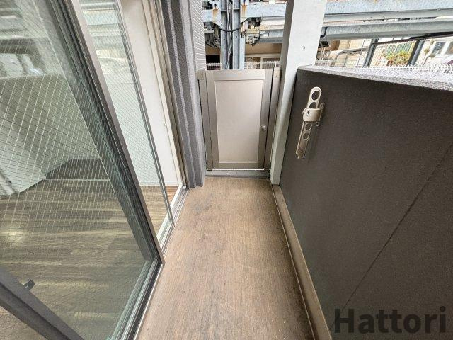 RIDGEガーデン江坂Ⅰのバルコニー