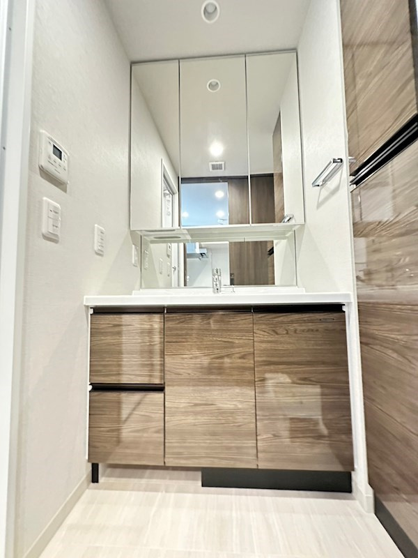 ワコーレザ・神戸旧居留地レジデンスタワーの洗面所