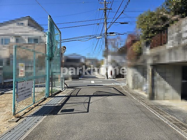 高知市横内　土地の前面道路含む現地写真