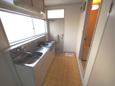 【キッチン】 | 中根岸荘 | キッチンスペース※置き型ガスコンロは残置物
