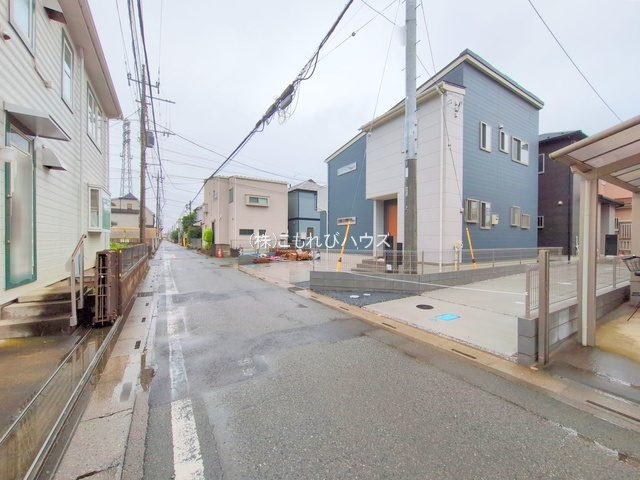 桶川市北2丁目　新築一戸建て　ファイブイズタウン　2区画　01の前面道路含む現地写真|撮影：'25/06/11