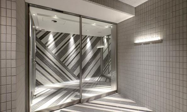 プレミアムキューブG市谷甲良町のエントランス|プレミアムキューブG市谷甲良町