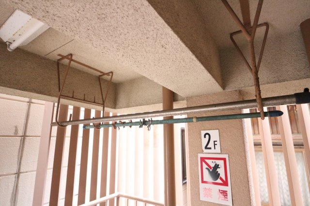 パンシオン垂水のバルコニー