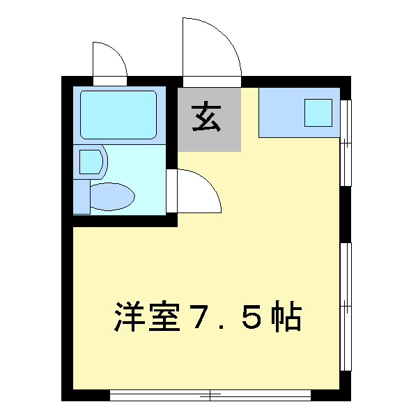 パンシオン垂水の間取り