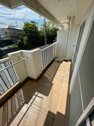 エフビルのバルコニー