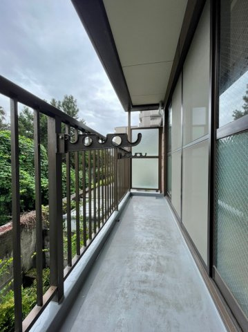 クレセント垂水のバルコニー