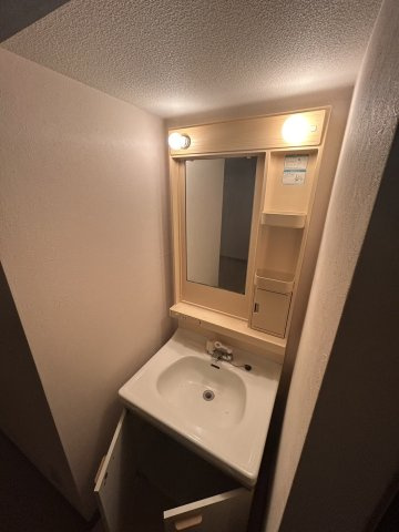 三七十コーポの洗面所