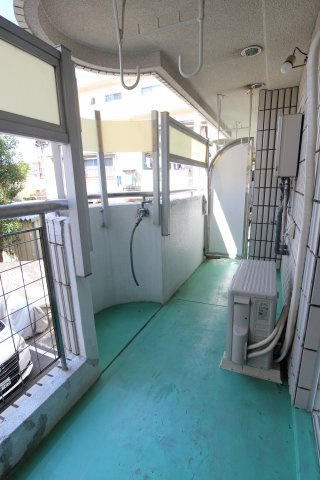 ベラヴィスタ福田のバルコニー