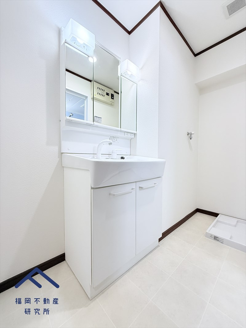 シティパル春日Ⅱの独立洗面台