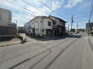 【前面道路含む現地写真】 | 川越市岸町3丁目　建築条件なし売地　東武東上線『新河岸駅』徒歩21分　【新宿小学区】