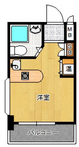 【間取り】 | ロマネスク博多駅前 | 別号室の写真になります。現況優先。