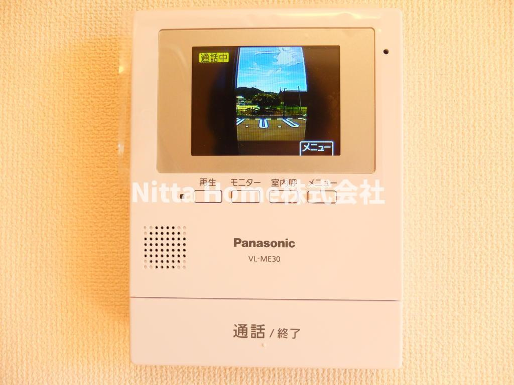 Ｃａｓａ美輪Ⅰのセキュリティ|顔見て会話ができるTVインターホン◇