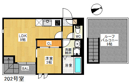 【間取り】 | GRANDTIC朝倉街道　★プライスホームなら仲介手数料半額です★