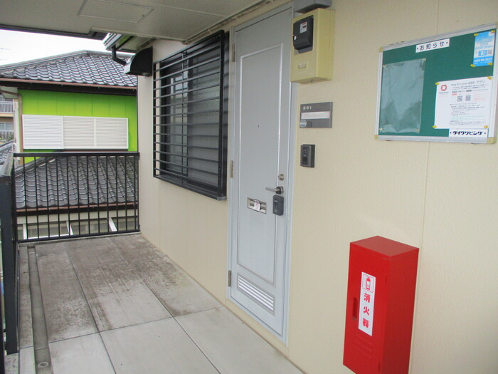 サンパティオの玄関