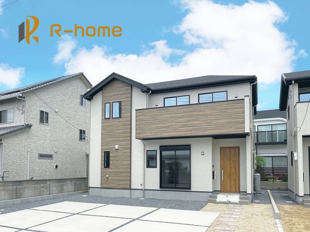 土浦市中3期　新築戸建て　1号棟の外観|ご予約を頂ければ、『平日』はもちろん『早朝』や『夜間』もご見学可能です♪お気軽にお申し付けください♪