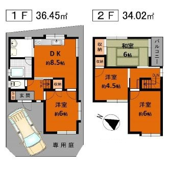 ハレマエ高取山町の間取り