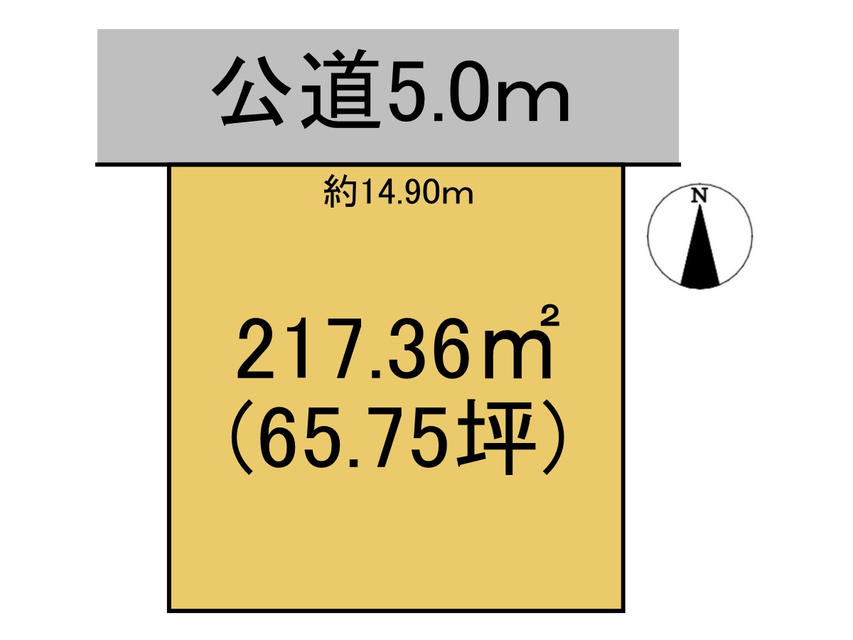 売土地　瑞穂市本田　65.75坪