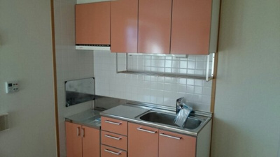 【キッチン】 | シャン・ド・フルールⅡ | きれいなキッチンです