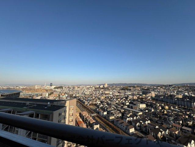 リバティパーク枚方D棟の展望