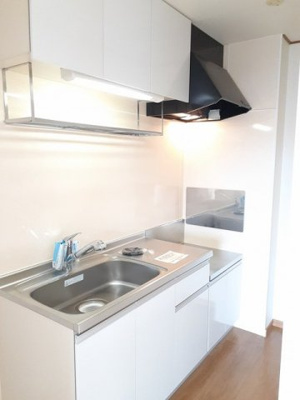 【キッチン】 | レジダンス・アンソレイエ | 使いやすいキッチンです