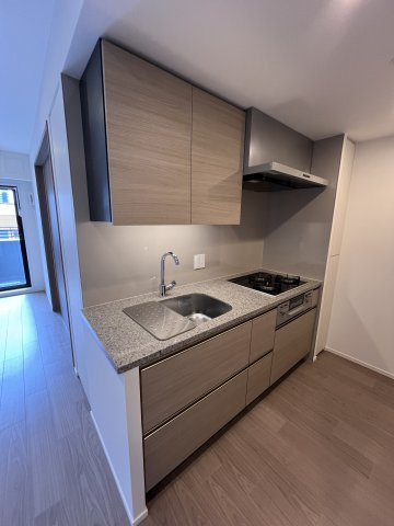 大阪市都島区都島北通１丁目の賃貸マンションのキッチン