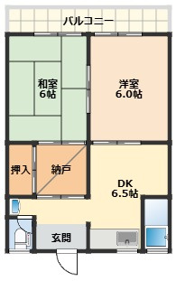【間取り】 | 寿コーポＡ