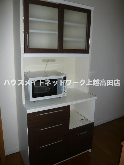 バームハイツの設備|食器棚