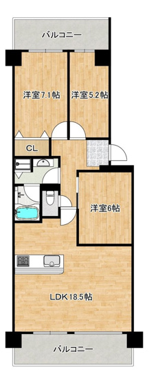 【間取り】 | イトーピア泉北深井