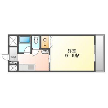 ＴＯＵＥＮ　ＢＬＤＧの間取り