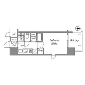プレサンス難波元町の間取り