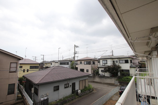 バルコニーからの景色♪