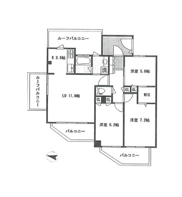 【間取り】 | クリオ志木駅前