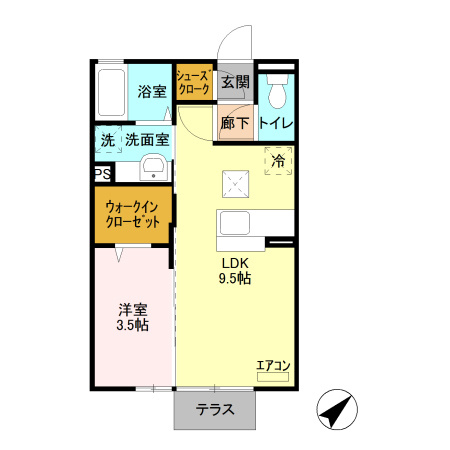 エスポワール浜町の間取り