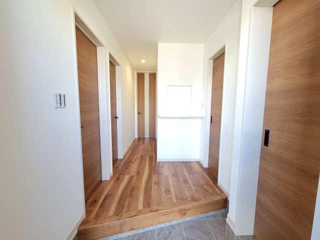 備前・新築戸建の玄関