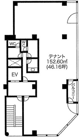 虎ノ門ラポートビルの間取り