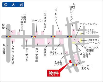 【地図】 | ルヴィオⅡテナント