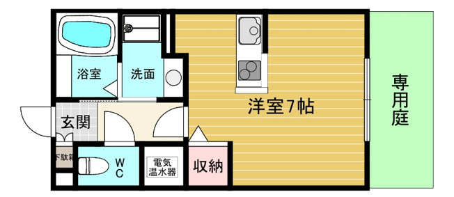 【間取り】 | メゾン・クレール