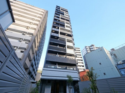 【外観】 | プレサンス福島吉野ミナージ | 外観は落ち着いています
