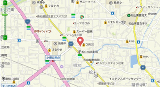 【地図】 | 北久米ハイツ