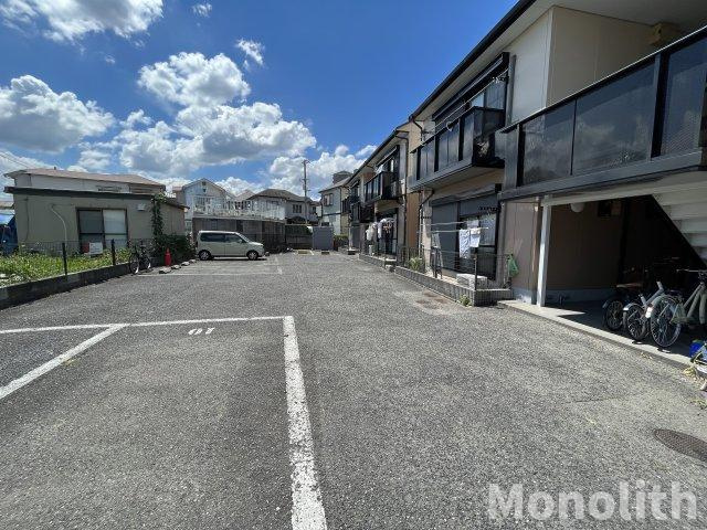 シエスタの駐車場
