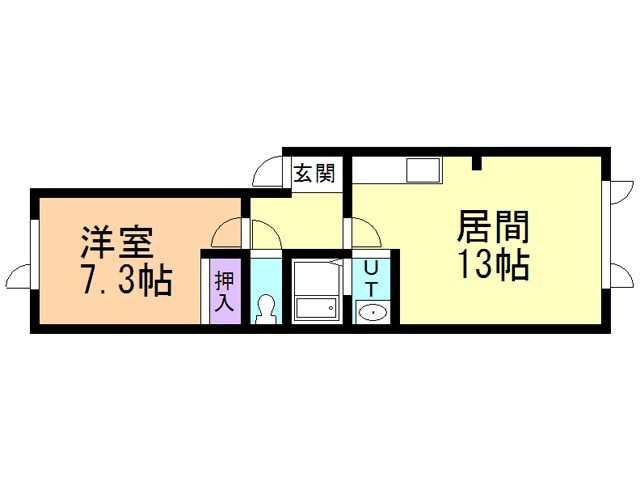 ピュアＷＥＳＴの間取り