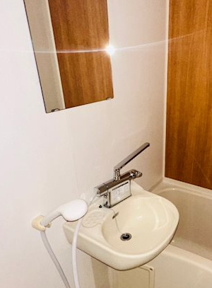 熊本市中央区黒髪３丁目の賃貸マンションの洗面所