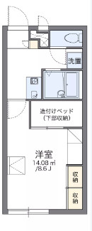 【間取り】 | レオパレス横木