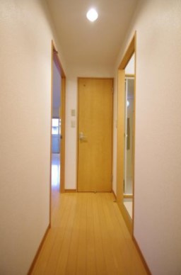 熊本市中央区本荘６丁目の賃貸マンションの玄関