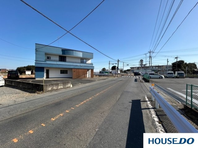 休憩所付店舗　太田市只上町の前面道路含む現地写真|前面道路含む現地写真です