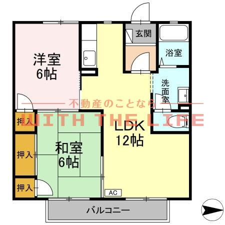 ベルテック上津【キャッシュバック対象物件】の間取り